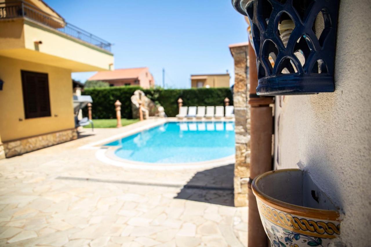 Dimora Fanale, Villa Esclusiva Con Piscina Privata - Fanale Rentals Altavilla Milicia Exterior foto