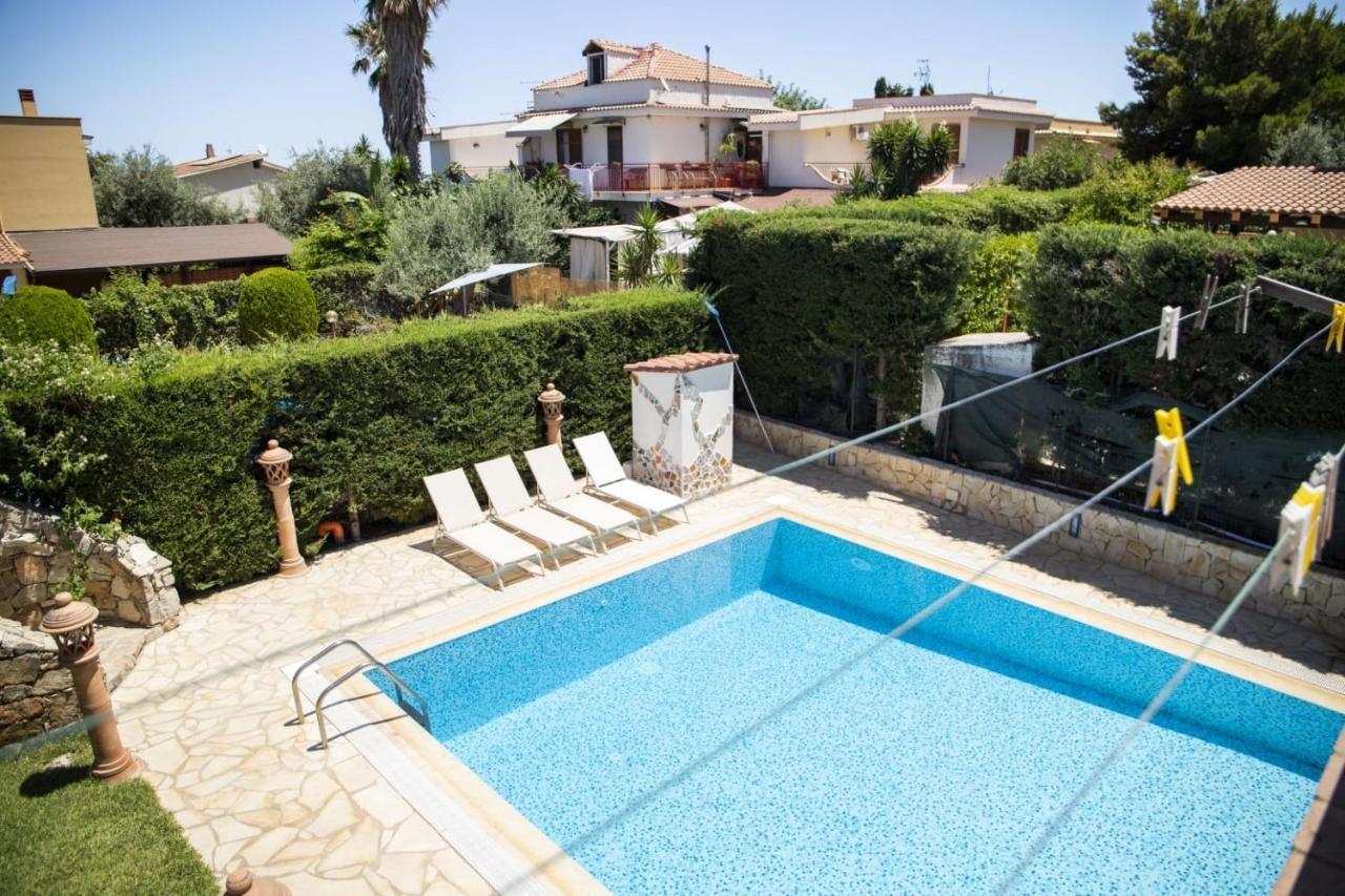 Dimora Fanale, Villa Esclusiva Con Piscina Privata - Fanale Rentals Altavilla Milicia Exterior foto